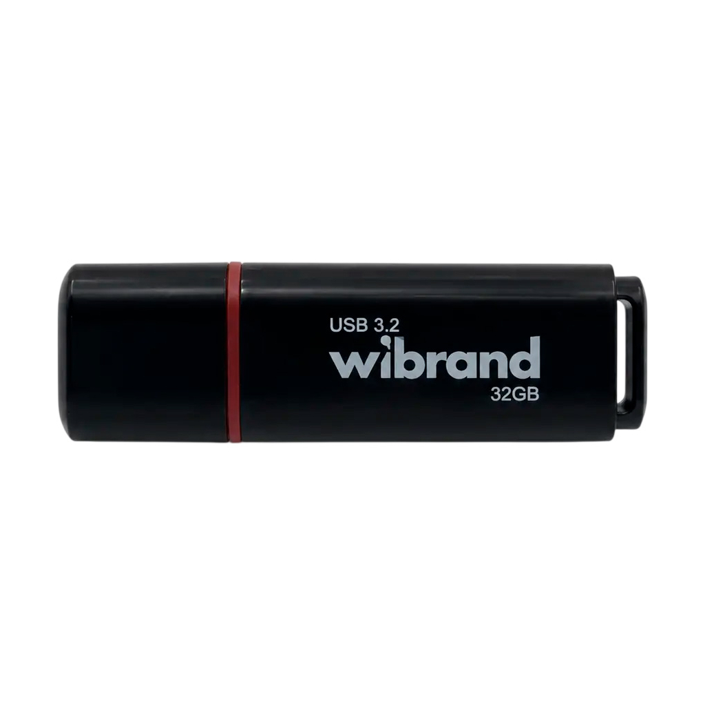 USB флеш накопичувач Wibrand 32GB Scarab Black USB 3.2 (WI3.2/SC32P11B)