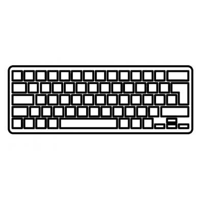 Laptop keyboard Lenovo IdeaPad G40-(30/45/70) black with silver backlit frame (25215190/PK130TG2A00/T5G1-US/V2)