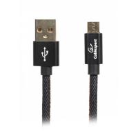 Дата кабель USB 2.0 Micro 5P to AM Cablexpert (CCPB-M-USB-04BK)