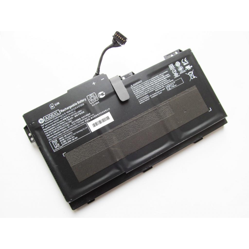 Акумулятор до ноутбука HP ZBook 17 G3 AI06XL, 7860mAh (96Wh), 6cell, 11.4V, Li-ion (A47420) Акумулятор до ноутбука HP ZBook 17 G3 AI06XL, 7860mAh (96Wh), 6cell, 11.4V, Li-ion (A47420)