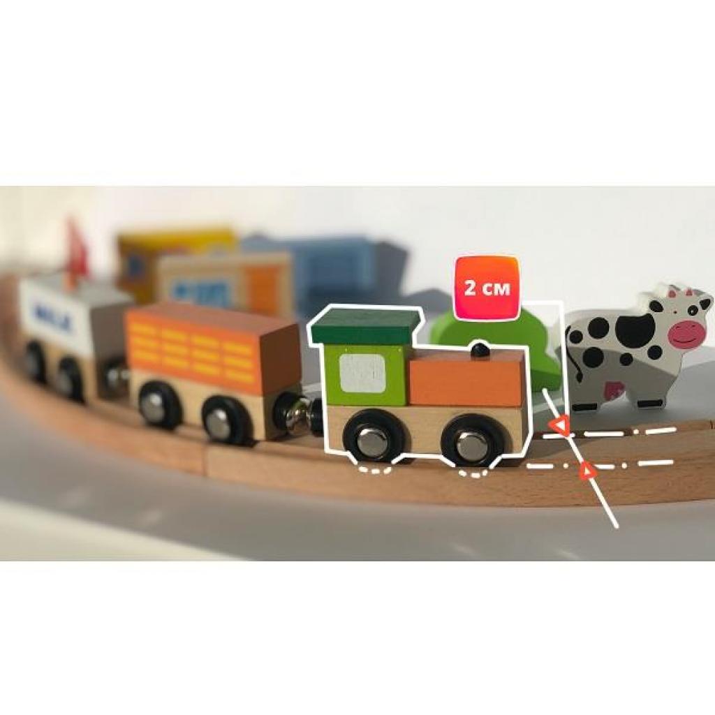 Залізниця Viga Toys 39 деталей (50266) Залізниця Viga Toys 39 деталей (50266)