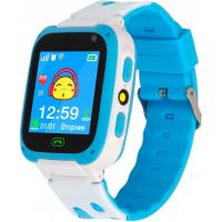 Смарт-годинник Atrix iQ2300 IPS Cam Flash Blue дитячий телефон-часы з трекером (iQ2300 Blue)