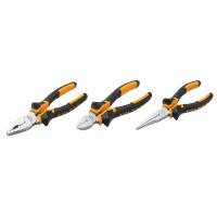 Tolsen tool set side cutters (160mm), pliers (180mm), long pliers (160mm) (10400)