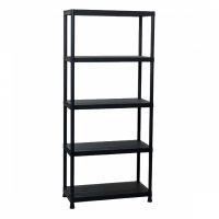 Стелаж Toomax 5 полиць cm. 80x40x180h black (5141)