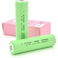 Акумулятор 18650 2200mAh Li-ion 3.7V, B-PLUS, Green * 1 Voltronic (YT25603)