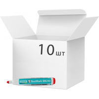 Stanger marker for dry erase boards, 1-3 mm red 10 pcs (MARKER-BOA-STM240R10)
