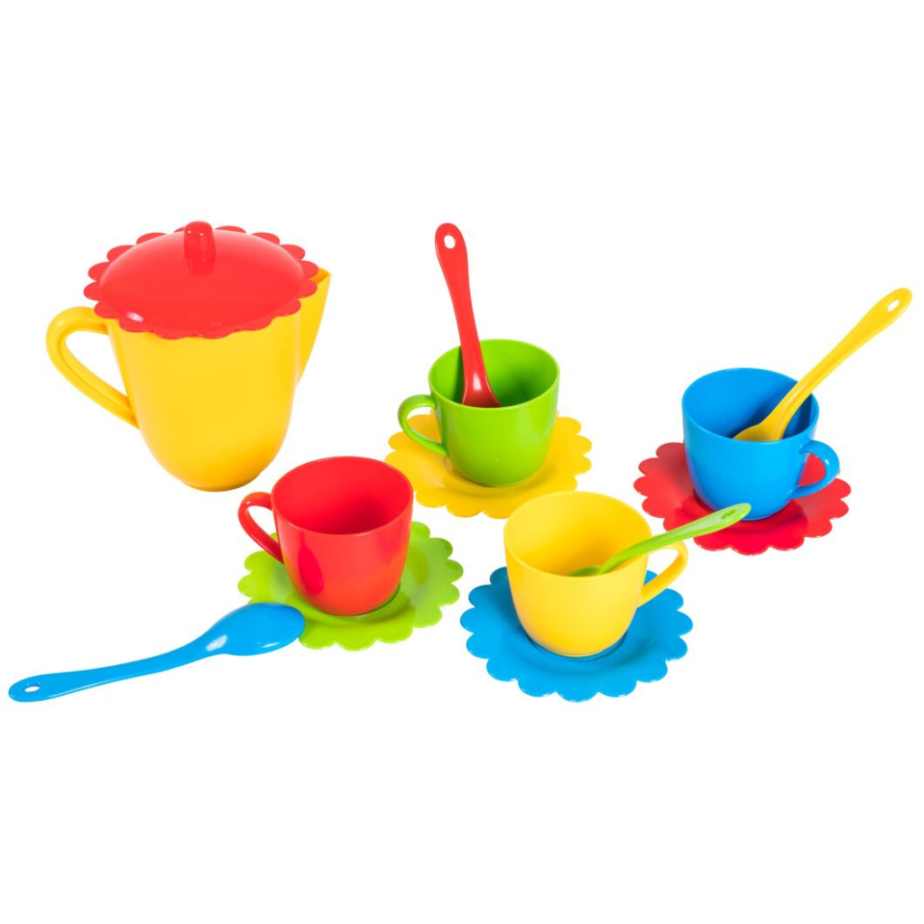 Ігровий набір Tigres посуда Ромашка на 4 персони з чайником ЛЮКС (39085)