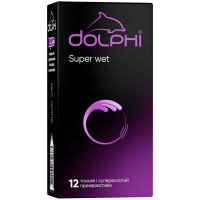 Condoms Dolphi Super Wet 12 pcs. (4820144772863)