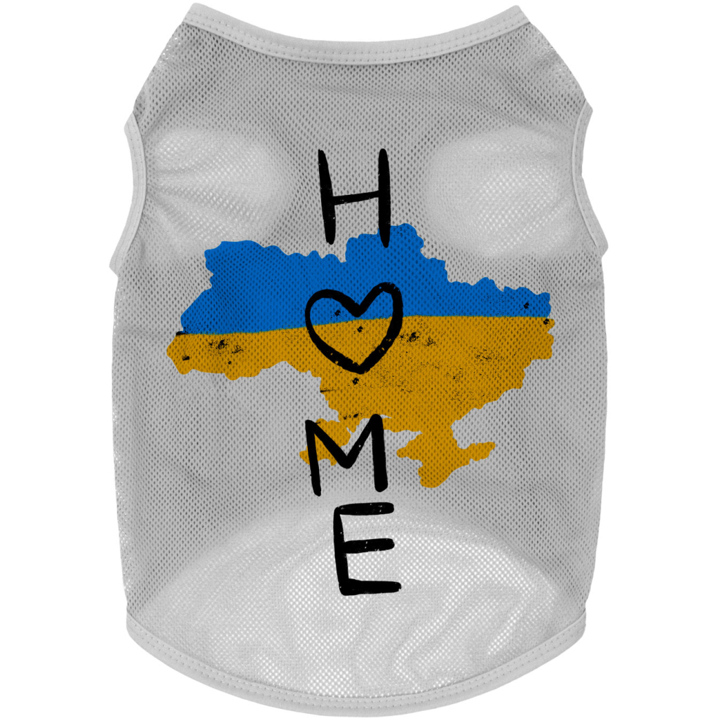 Борцівка для тварин WAUDOG Clothes "Будинок" сітка XS сіра (300-0230-11)