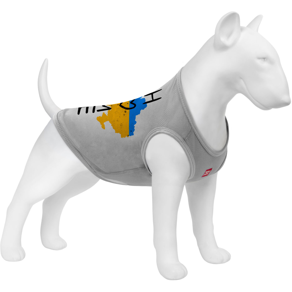 Борцівка для тварин WAUDOG Clothes "Будинок" сітка XS сіра (300-0230-11)