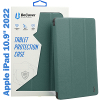 Чохол до планшета BeCover Removable Case mount Apple Pencil Apple iPad 10.9" 2022 Dark Green (708763)