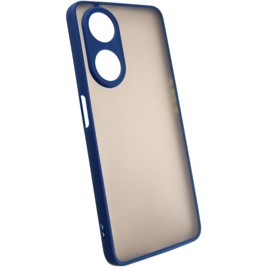 Чохол до мобільного телефона Dengos Matte OPPO A98 5G (blue) (DG-TPU-MATT-130) Чохол до мобільного телефона Dengos Matte OPPO A98 5G (blue) (DG-TPU-MATT-130)
