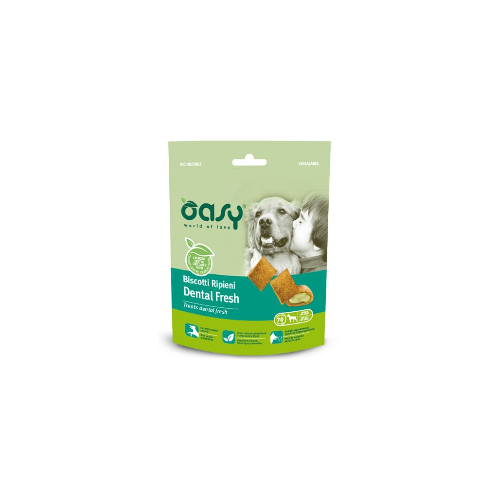 Ласощі для собак OASY TREATS Dental Fresh 70 г (8053017343129)