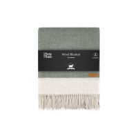 Plaid ARDESTO Leonardo Bianco 100% wool 140x200 cm green (ART0504LB)
