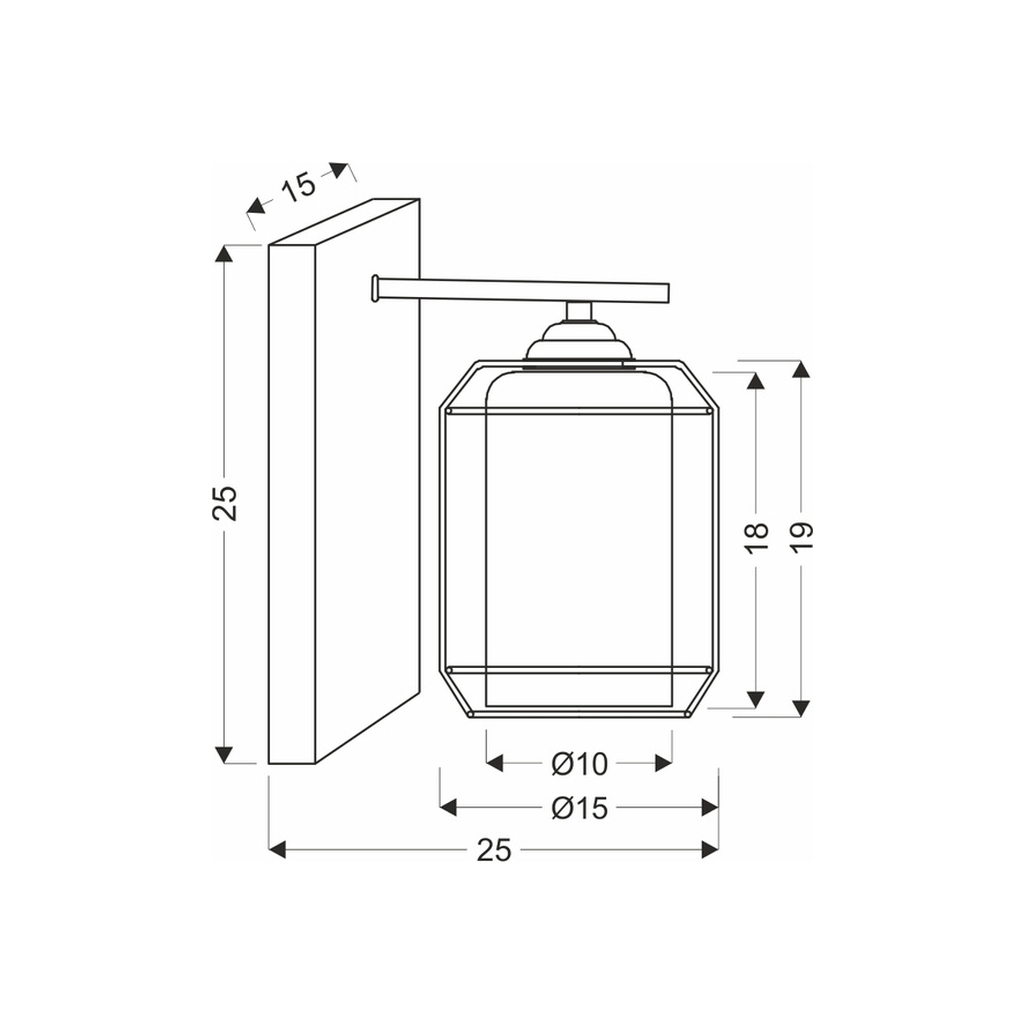 Бра Candellux 21-08411 Jonera (21-08411)