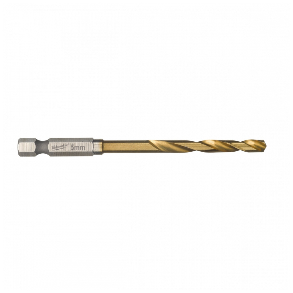 Свердло Milwaukee по металу RedHEX HSS-G TiN, 5,0 мм (48894712)