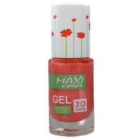 Nail polish Maxi Color Gel Effect Hot Summer 08 (4823077504471)