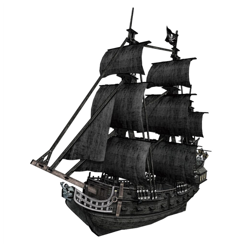 Пазл Cubic Fun Тривимірна головоломка-конструктор Корабель Чорної Бороди "Помста Королеви Анни" (T4018h) Пазл Cubic Fun Тривимірна головоломка-конструктор Корабель Чорної Бороди "Помста Королеви Анни" (T4018h)