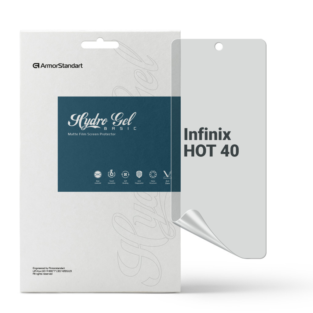 Плівка захисна Armorstandart Matte Infinix HOT 40 (ARM73781)