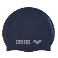 Swimming cap Arena Classic Silicone JR 91670-071 dark blue Child OSFM (3468333887724)