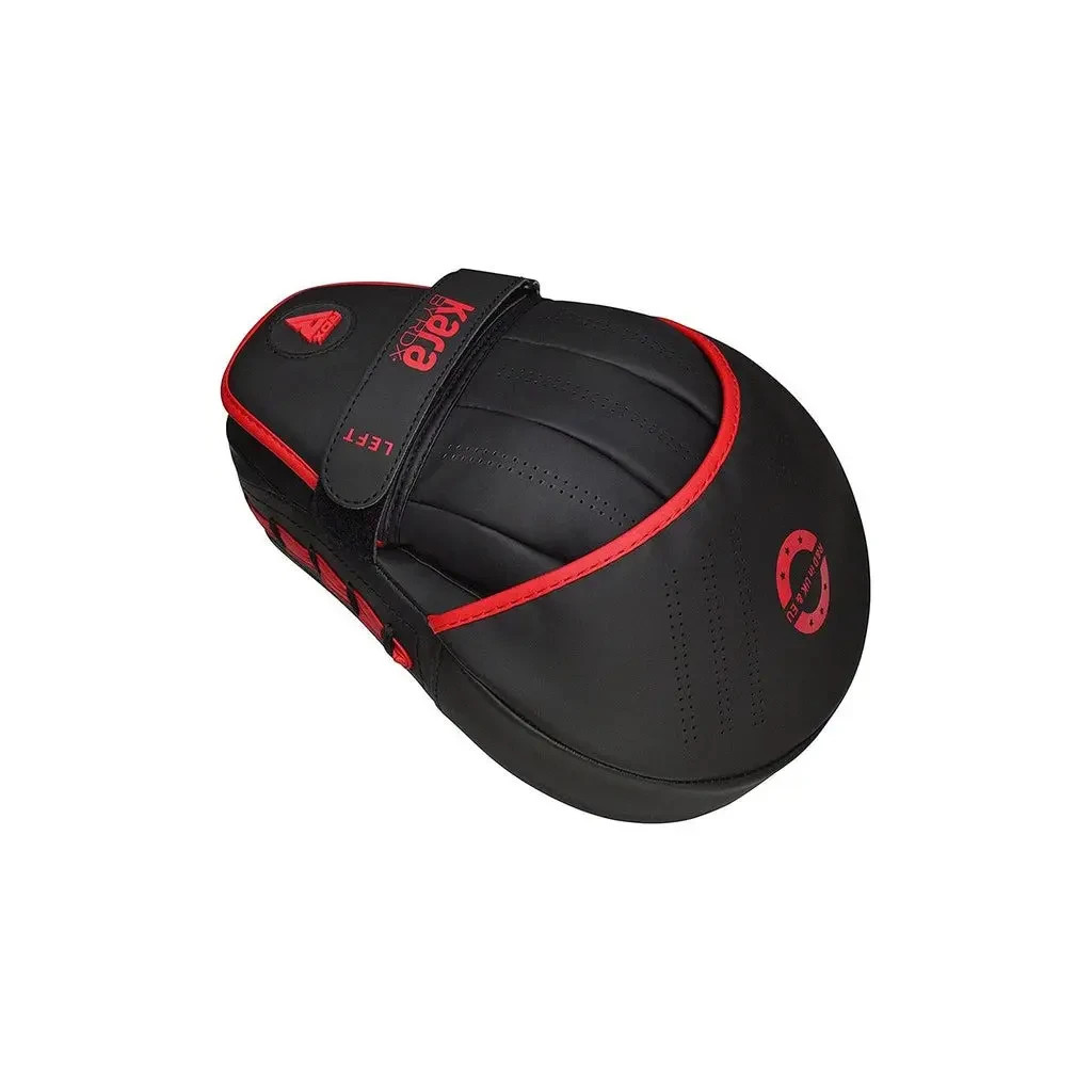 Лапи боксерські RDX F6 Kara Matte Red (FPR-F6MR)