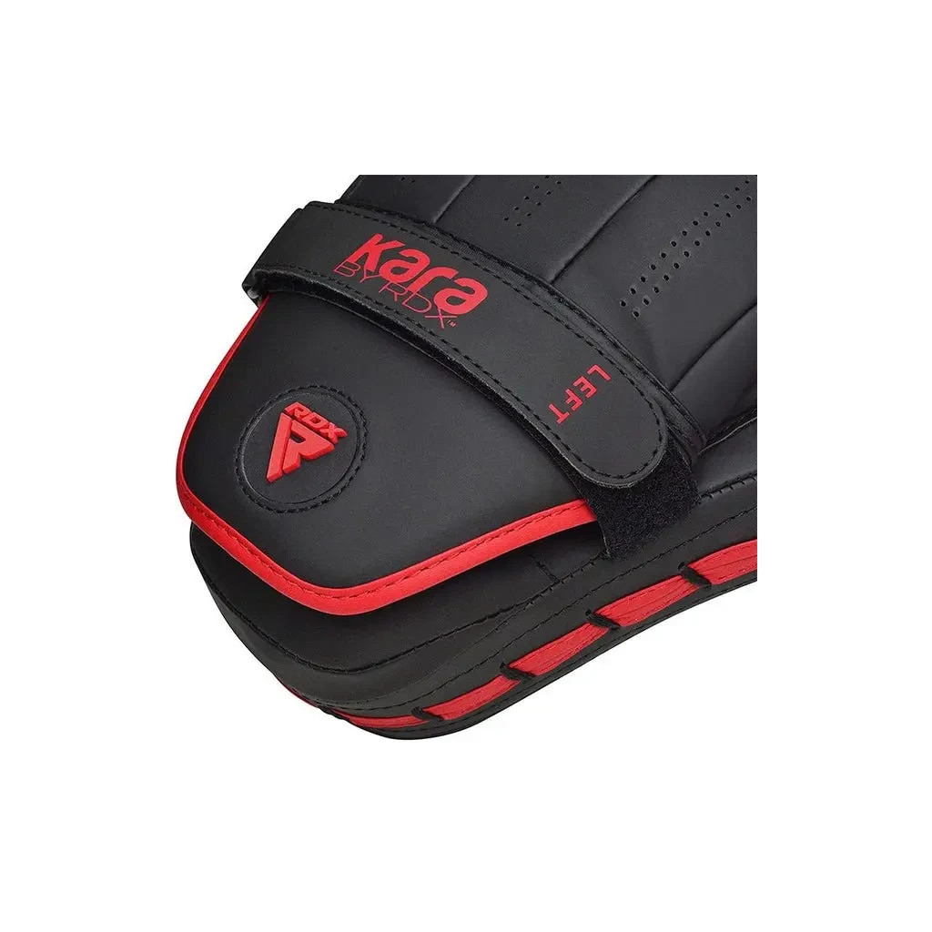 Лапи боксерські RDX F6 Kara Matte Red (FPR-F6MR)
