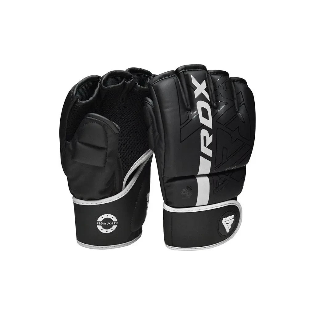 Рукавички для MMA RDX F6 Kara Matte White L (GGR-F6MW-L)