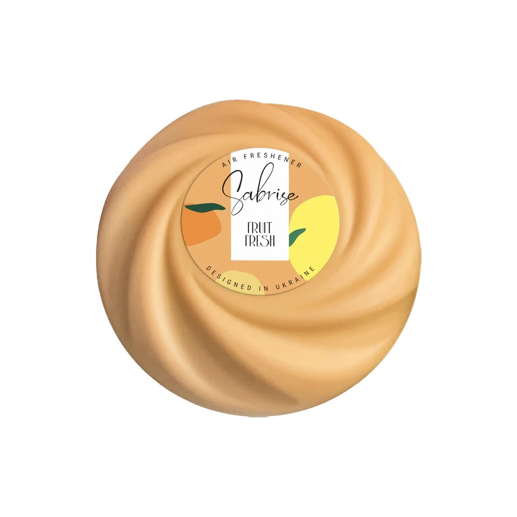 Освіжувач повітря Sabrise Fruit Fresh Гелевий 150 г (4820184441064)