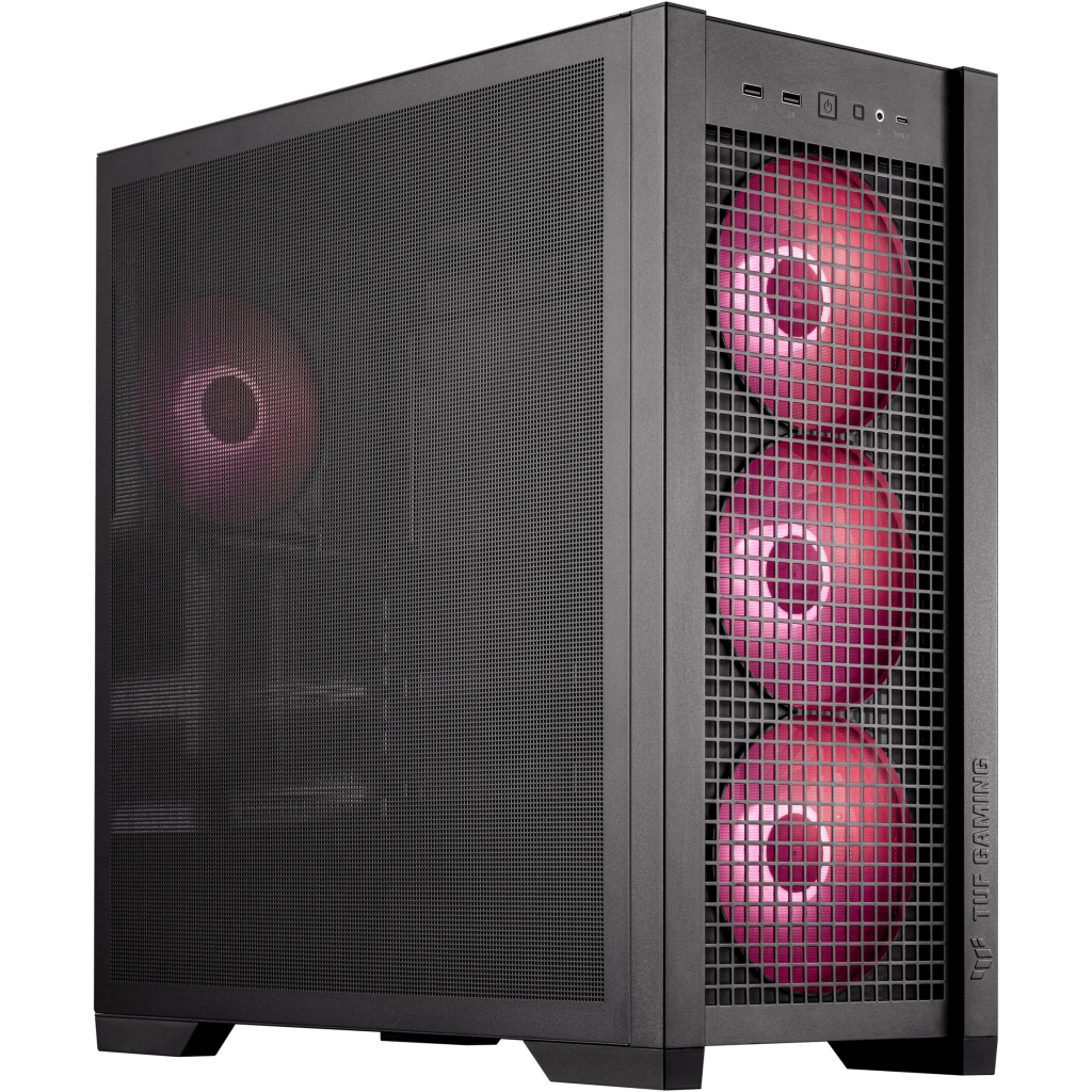 Корпус для ПК ASUS TUF Gaming GT302 ARGB Black (90DC00I0-B19000)