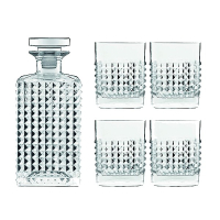 Drink set Luigi Bormioli Elixir for whiskey 5 pieces (12469/01)