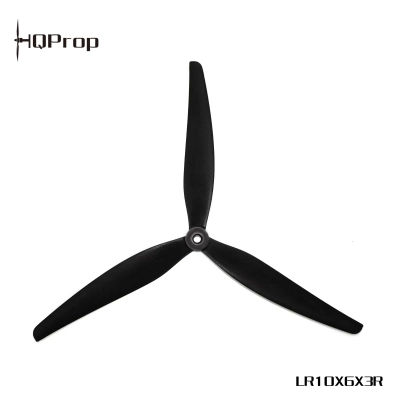 Пропелер для дрона HQProp 10x6x3 2CCW+2CW Black-Glass Fiber Reinforced Nylon (LR10X6X3B-GRN)