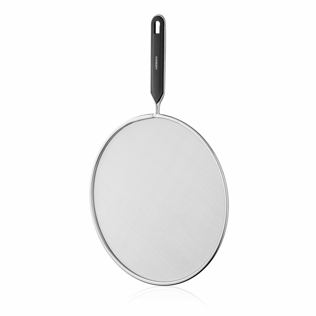 Екран від бризок Ardesto Gemini, 28см, нержавіюча сталь, пластик, чорний (AR3028B)