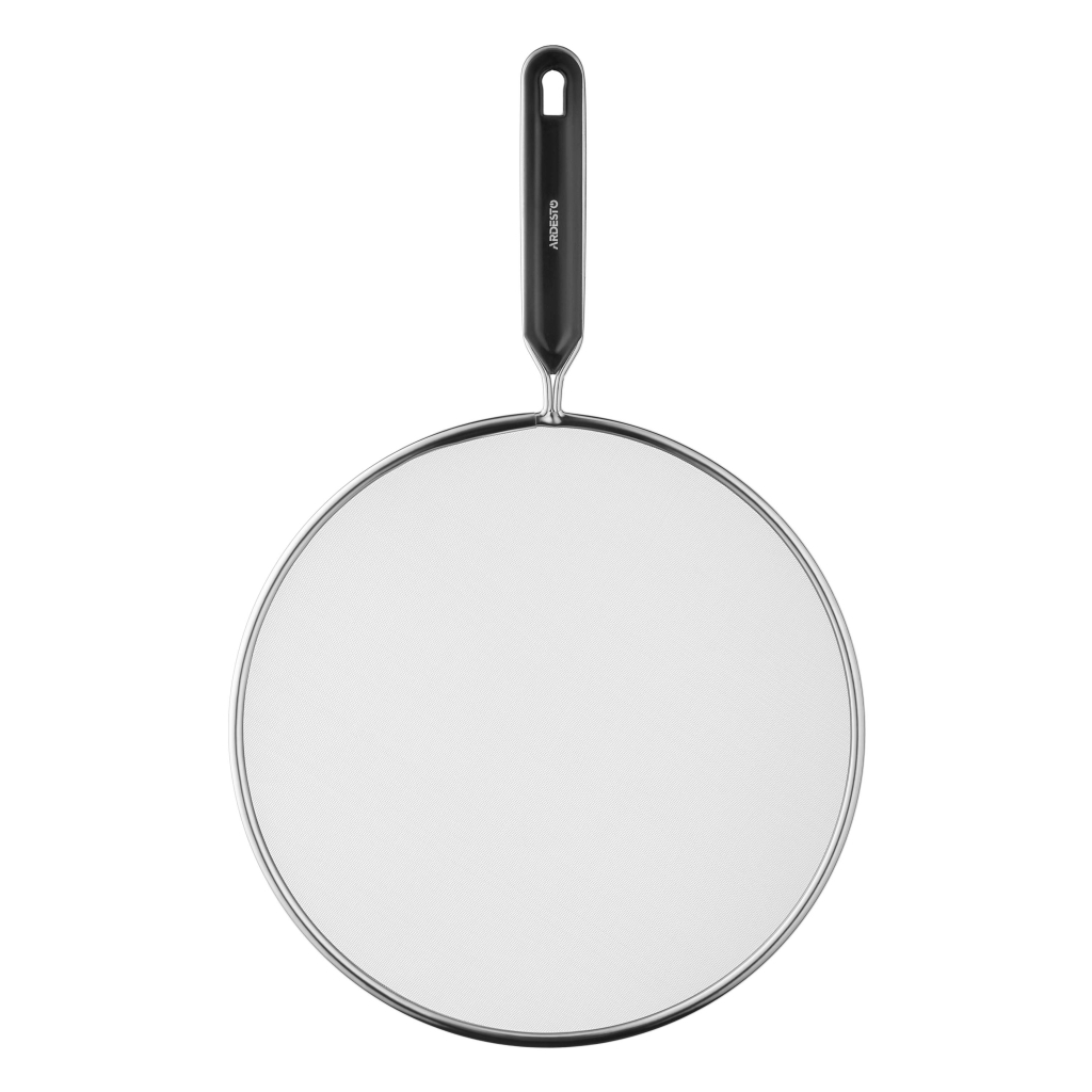 Екран від бризок Ardesto Gemini, 28см, нержавіюча сталь, пластик, чорний (AR3028B)