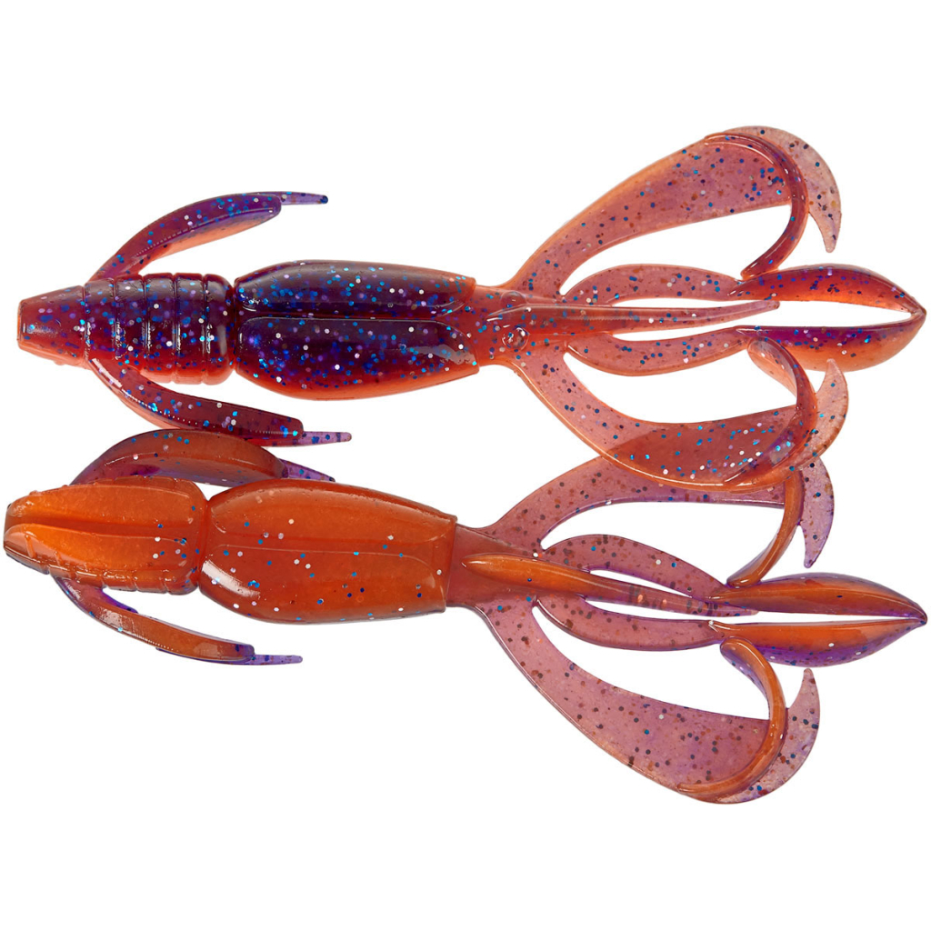 Силікон рибальський Keitech Crazy Flapper 2" (8 шт/уп) PAL09 Violet Fire (1551.14.71)