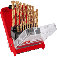 Einhell metal drill set 19 pcs., 1-10 mm, case (427019)