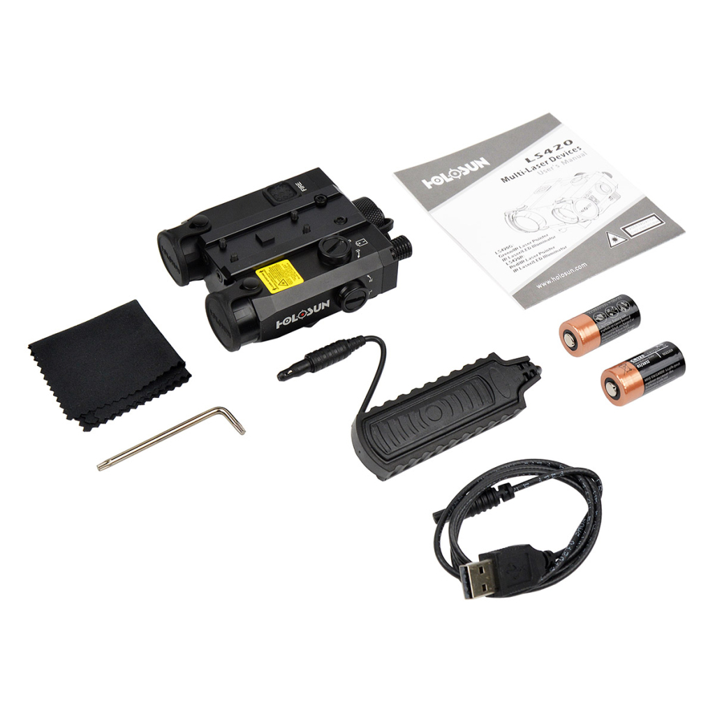Тактичний блок Holosun LS420-RD (LS420R) Red & IR / White & IR illuminator (747056)