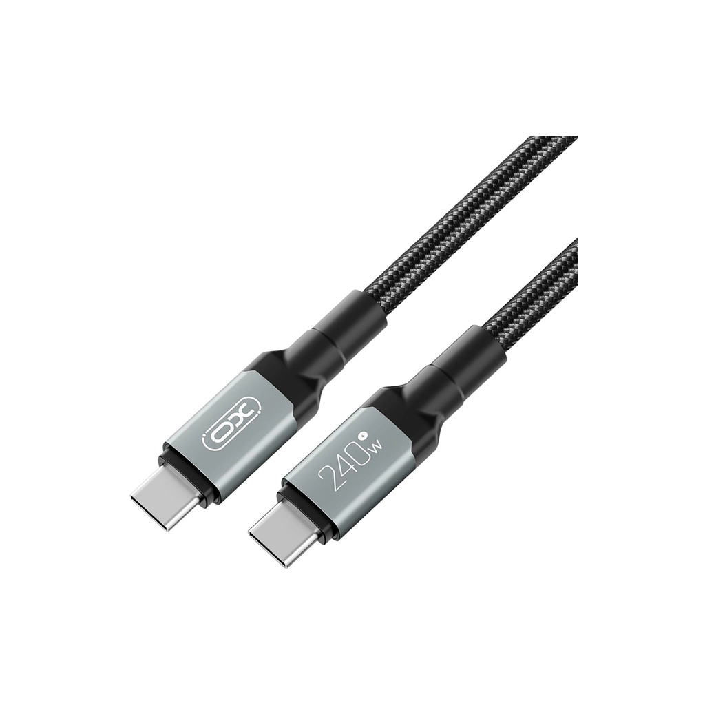 Дата кабель USB-C to USB-C 1.0m XO (NB-Q264A-CC.black)
