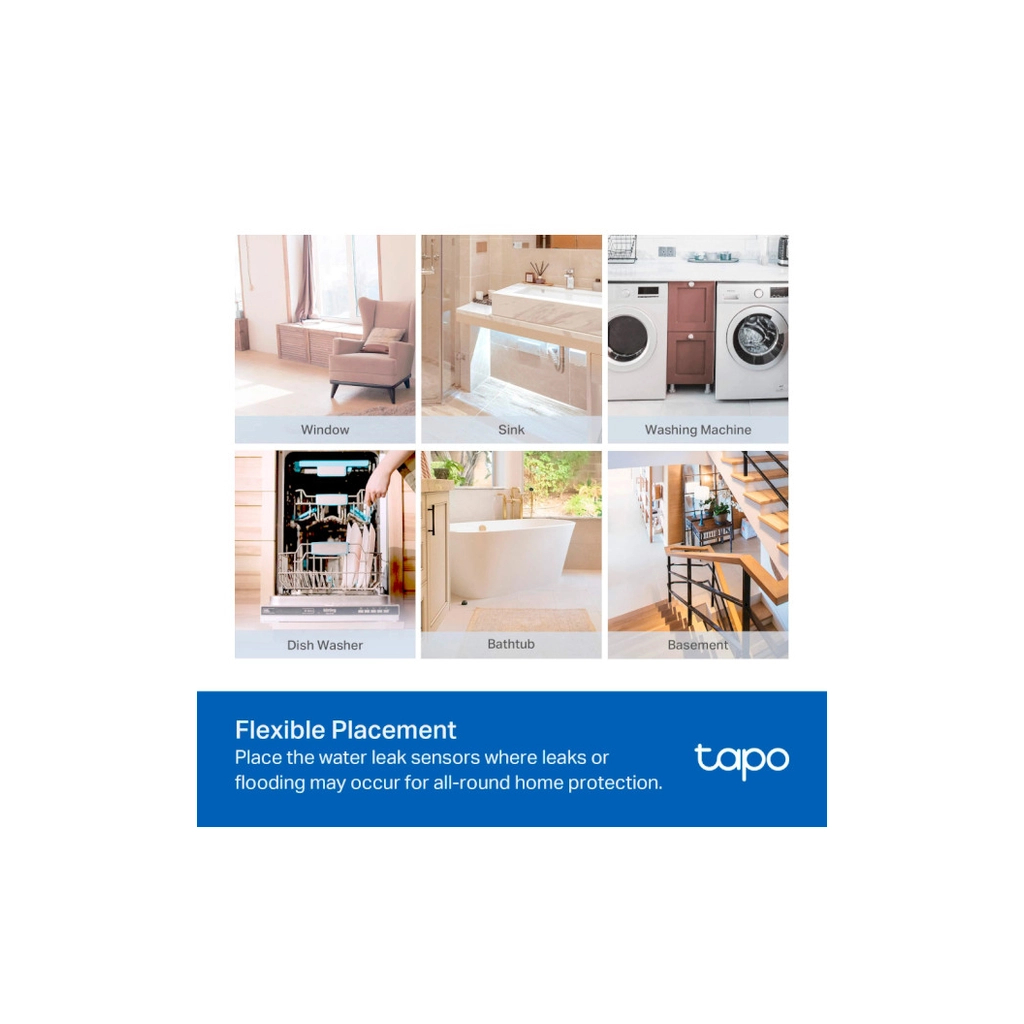 Датчик затоплення TP-Link Tapo T300 smart (Tapo T300)