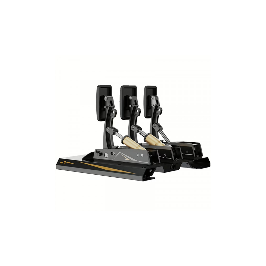 Педалі ігрові MOZA Racing CRP2USB тензодатчик 200 кг карбонова підставка Black (RS066_Moza)