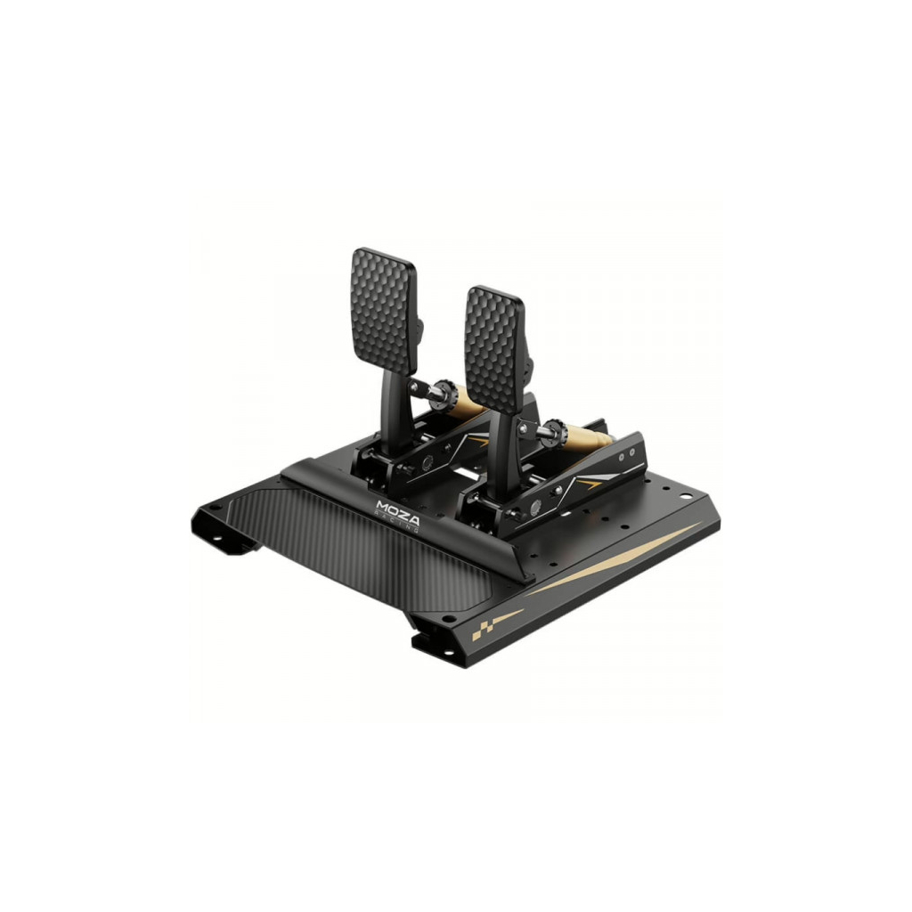 Педалі ігрові MOZA Racing CRP2USB тензодатчик 200 кг карбонова підставка Black (RS066_Moza)