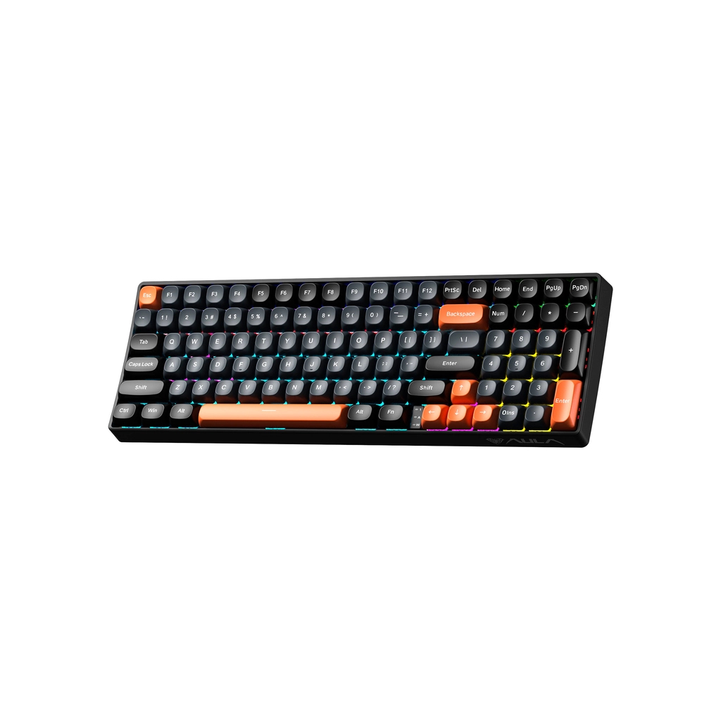 Клавіатура Aula S100 Brown Switch USB UA Black (6948391203157) Клавіатура Aula S100 Brown Switch USB UA Black (6948391203157)