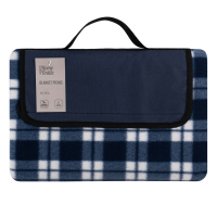 Plaid ARDESTO Picnic 130x170cm, 100% polyester, blue check (ART0916BC)