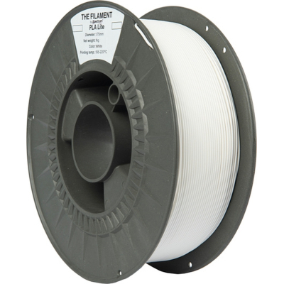 Пластик для 3D-принтера The Filament PLA Lite 1.75mm WHITE 1kg (TF-24218)