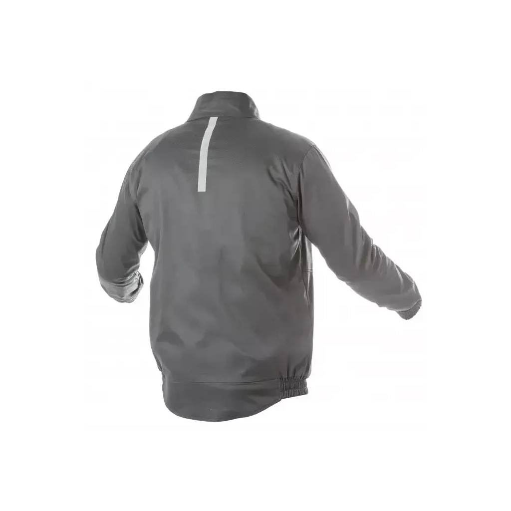 Куртка робоча Hoegert FABIAN HT5K307-3XL 65% поліестер/35% бавовна темно-сіра, 3XL (58) (HT5K307-3XL)