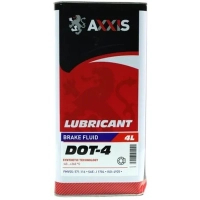 Гальмівна рідина AXXIS DOT4 4л (AX-26461.4)