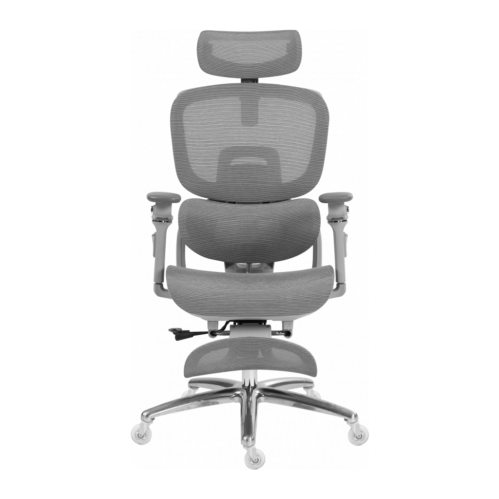 Офісне крісло GT Racer B-816 White/Gray