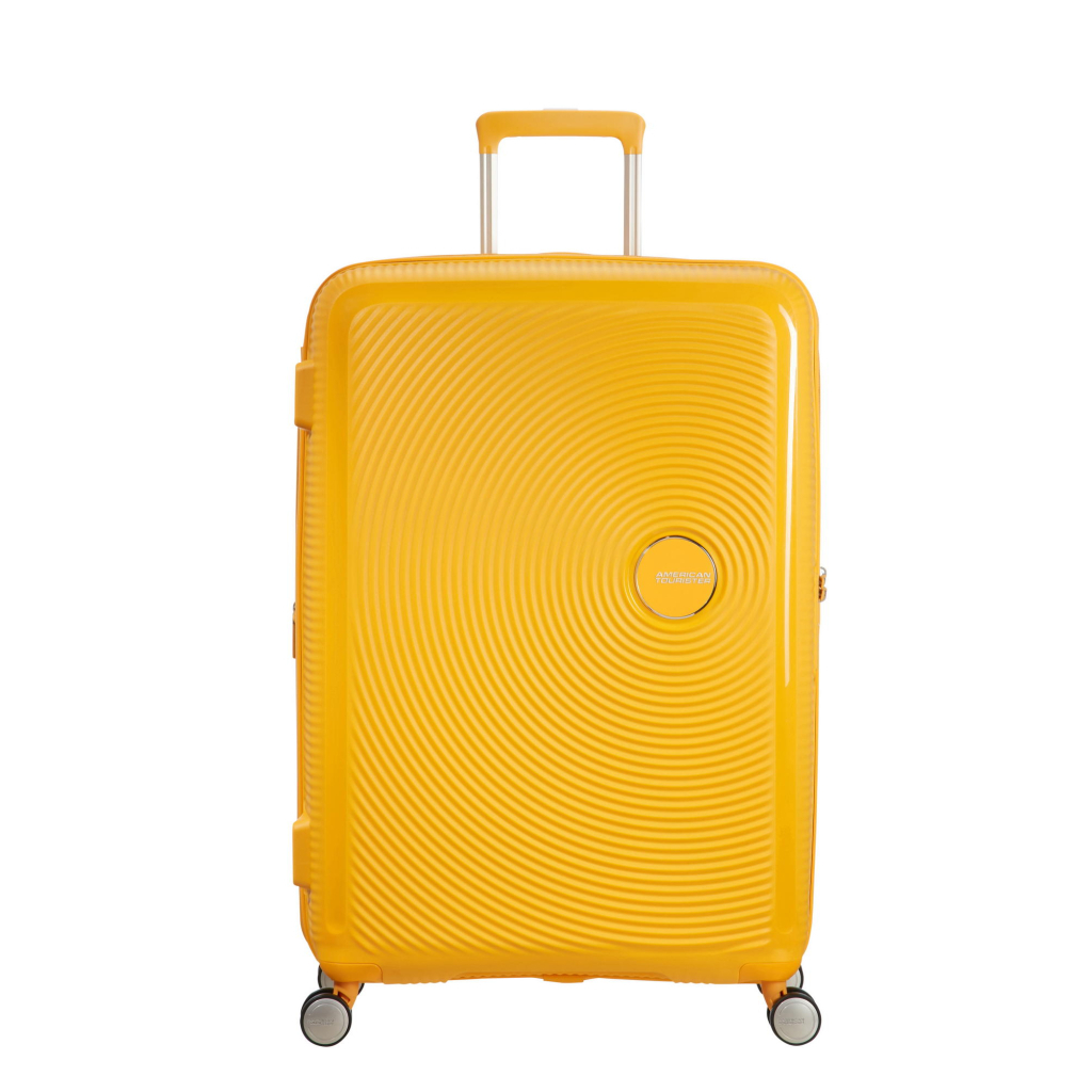 Валіза American Tourister Soundbox 97/110 л жовта (32G*06003)