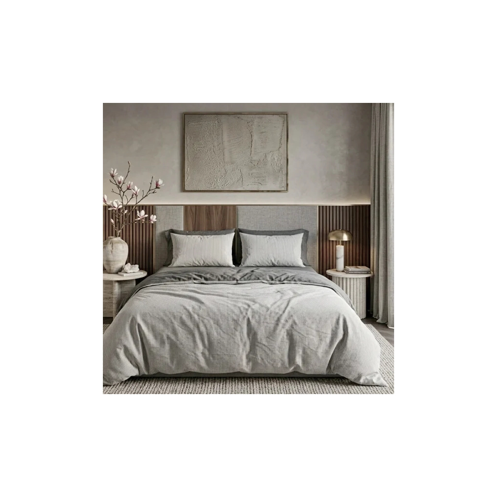 Постільна білизна Viluta 12 Wash Варена бавовна геометрія (50 х 70 - 2 шт) сімейний (12_Wash_Printed_sm)