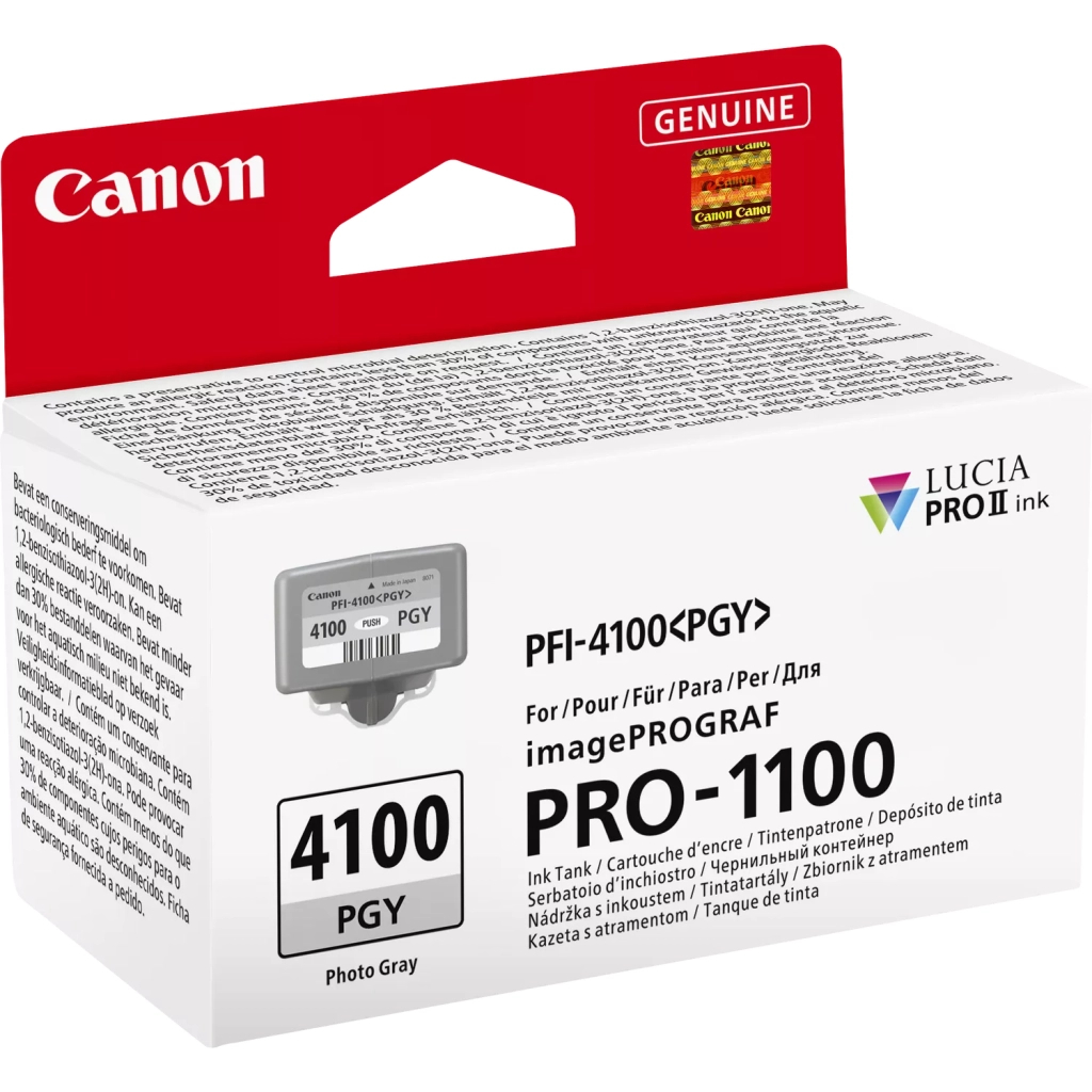 Картридж Canon PFI-4100 Photo Gray (6784C001)
