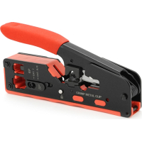 Інструмент Voltronic HT-718, для обтиску RJ-45 (8P8C) та RJ-12 (6P6C), 6P/8P + обрізка (HT-718)